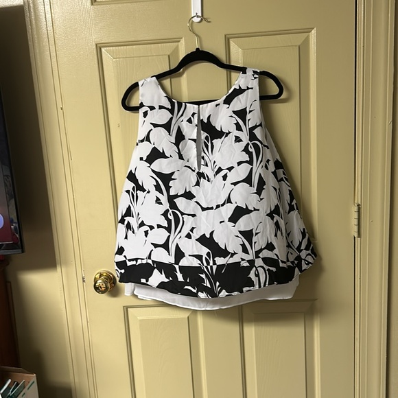 KAARI BLUE, large women no sleeve top; barely worn - Picture 2 of 5